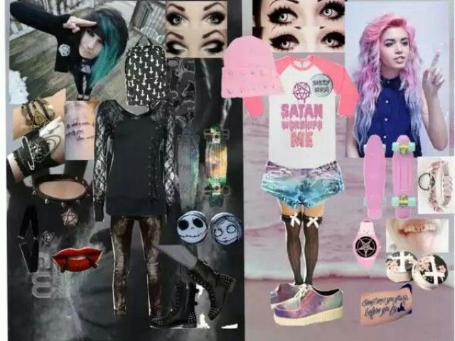 Descubra se você é gótica ou kawaii