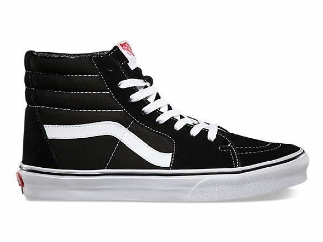 Vans cano longo.