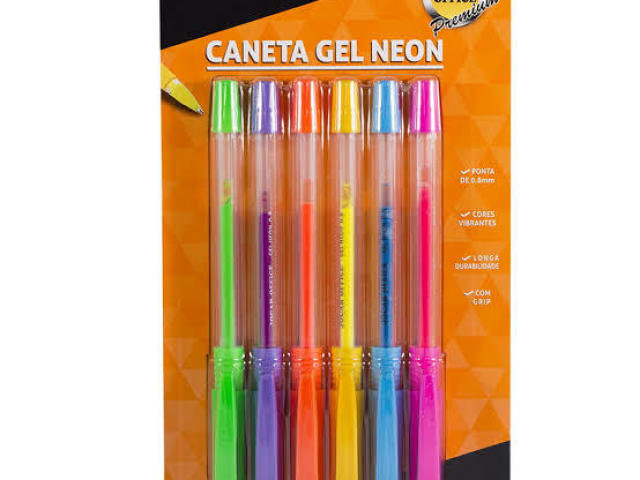 Neon em gel