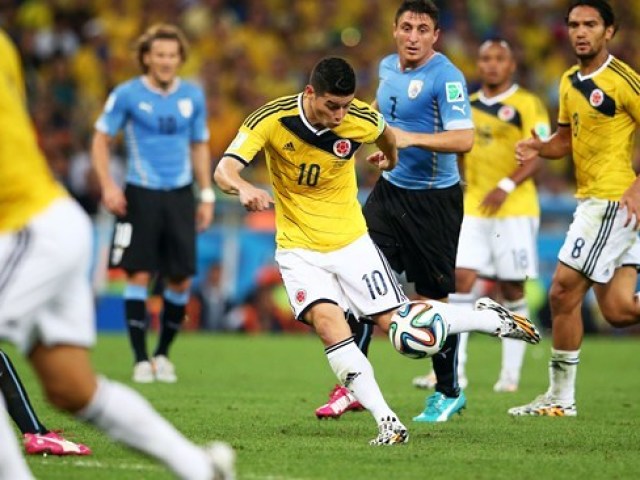 Gol de James Rodriguez COL 2X0 URU