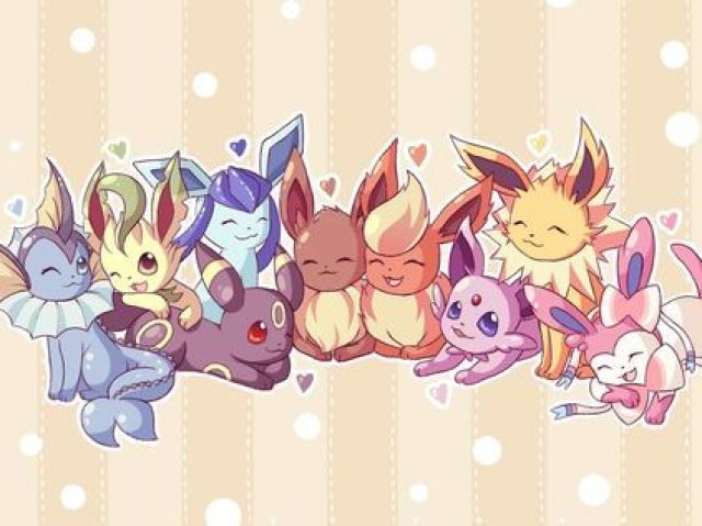 Qual evolução do eevee você teria?