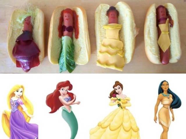 Qual princesa da Disney versão Hot Dog você seria?