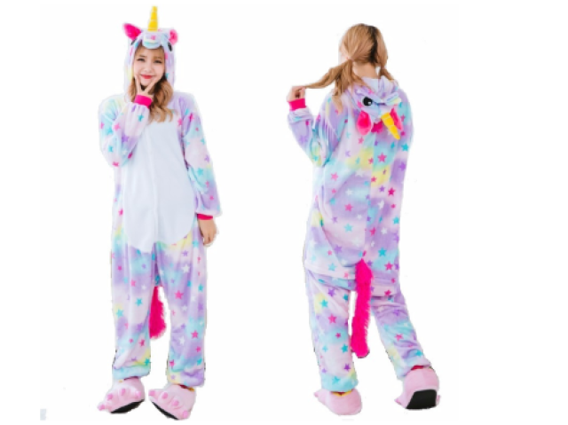 Pijama de unicornio!