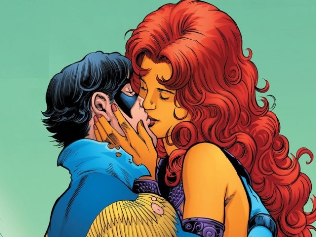 Starfire e Nightwing