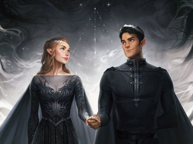 Corte de espinhos e rosas! Rhys e Feyre <3