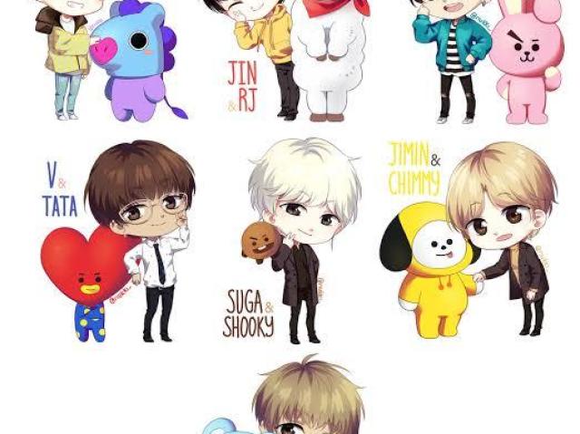 ¿QUEM SERIA SEU PAR NO BTS?