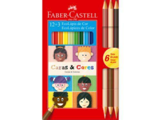 Caras e cores faber-castell