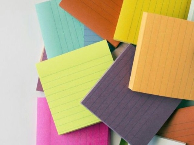 Muito post-its