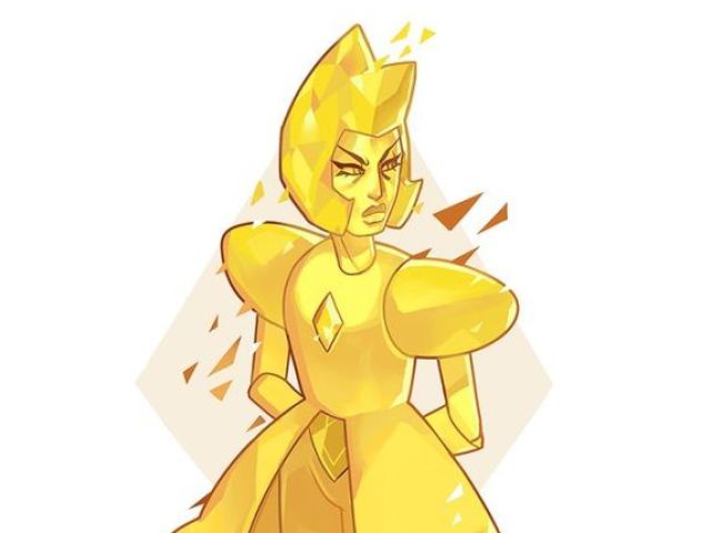Diamante amarelo