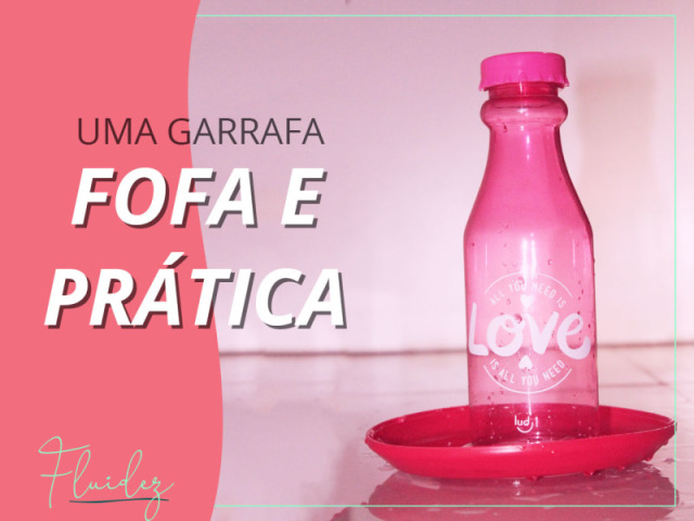 Uma garrafa fofa e prática