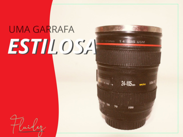 Uma garrafa estilosa