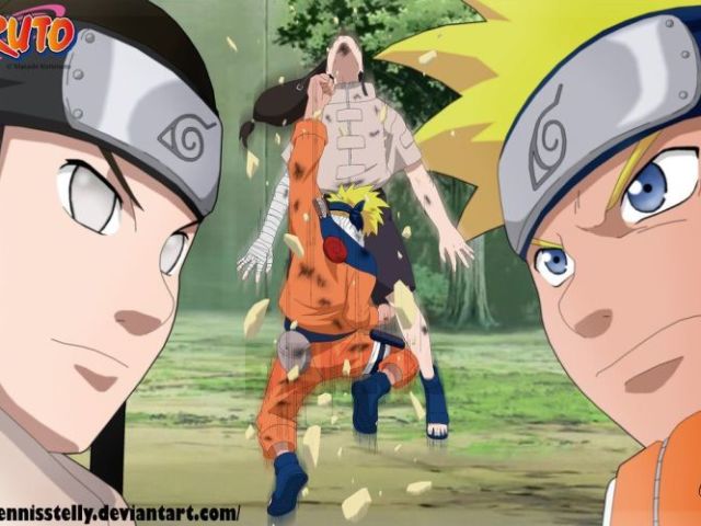 Naruto vs Neji