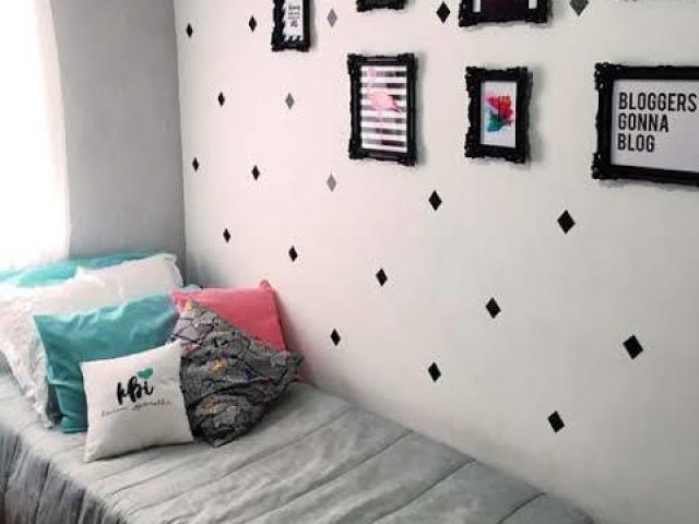 Simples... para que quarto bonito se vou deixar bagunçado?