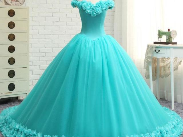 Azul com flores