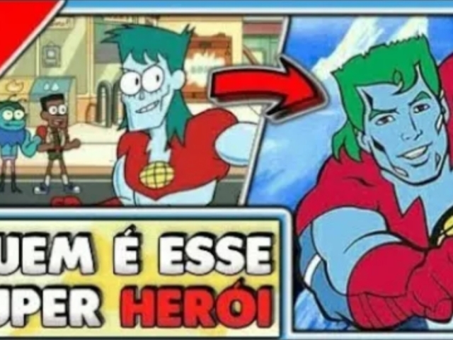 Quem é o Super herói que apareceu no desenho?