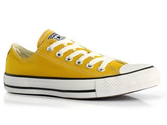 converse amarelo