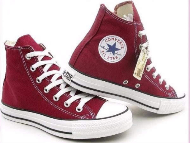 converse bordô