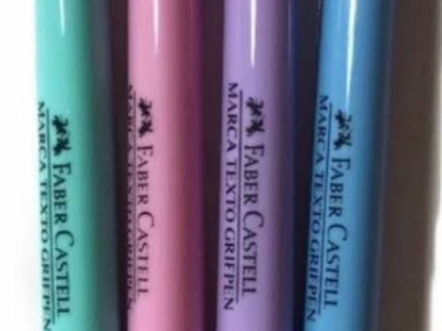 Faber Castell Cores pásteis amoooo