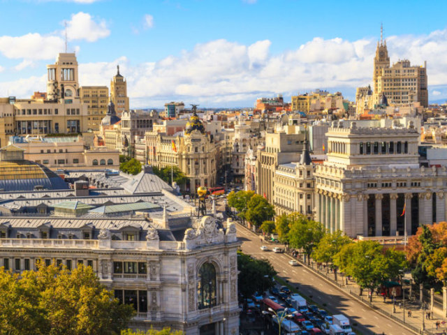 Madri, Espanha! Porque é um lugar bonito e interessante!