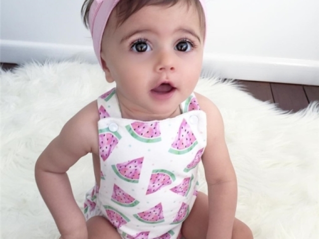Sua bebê dará essa que lindeza!