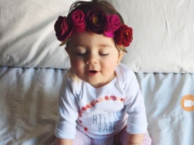 Que linda bebê