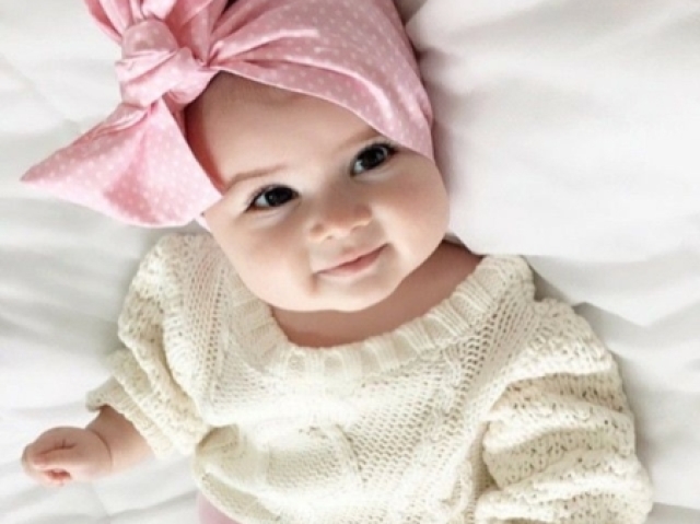 Mas que linda bebê