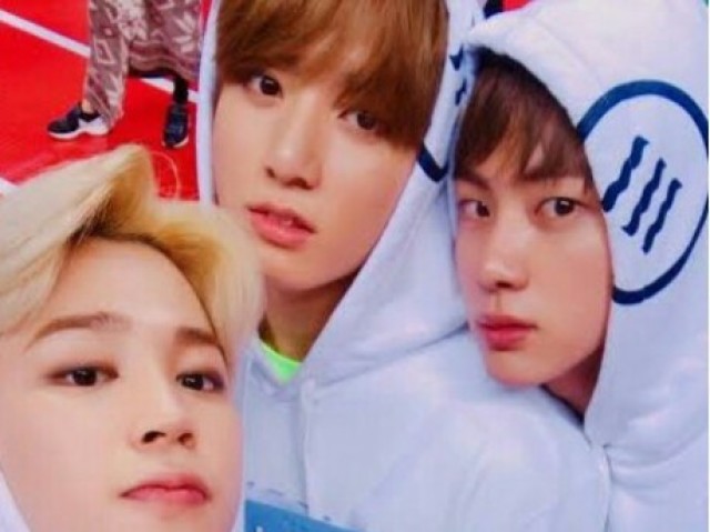 Jin , Jungkook e Jimin