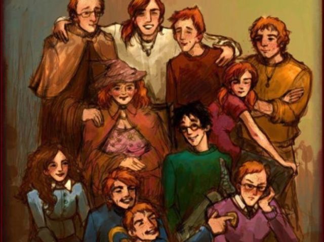 Quem tu serias na família Weasley?