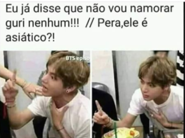 TaeTae representando kkkk