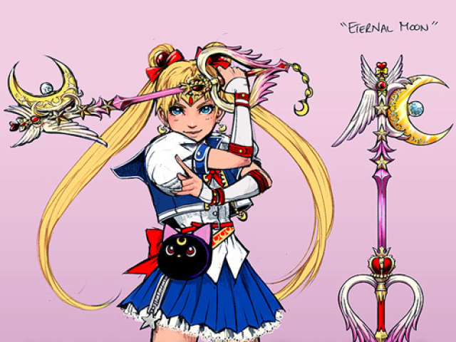 Sou sailor moon e te punirei em nome da lua!