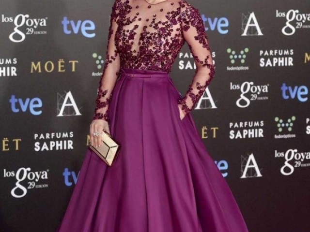 Vestido roxo