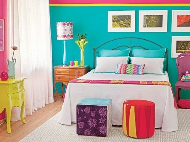 Quarto colorido