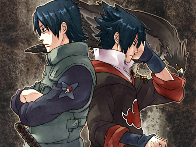 Fugaku e Sasuke