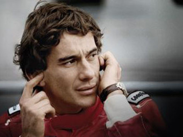Ayrton Senna.