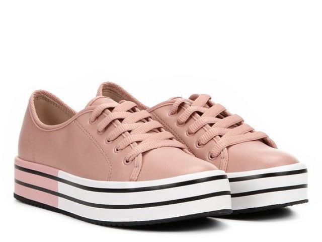 TÊNIS ALTO ROSA