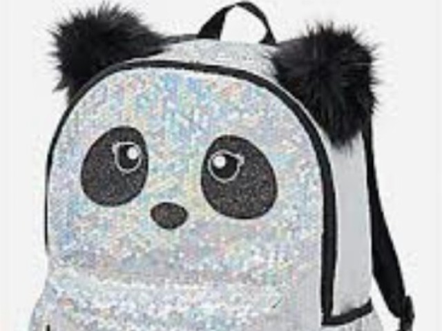 Mochila glitter panda