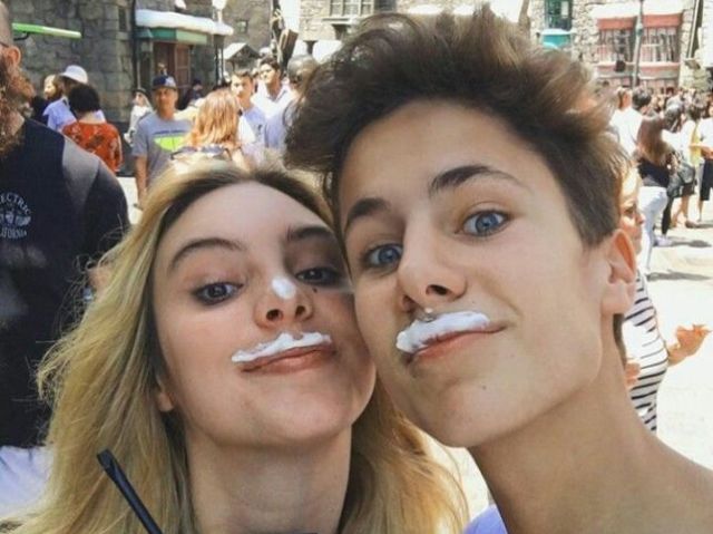 Casal fofo!