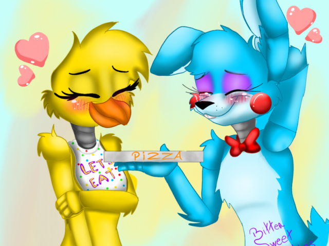 Toy bonnie x toy chica