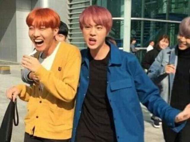 J hope e Jin