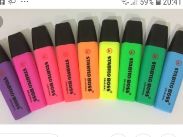 Stabilo neon