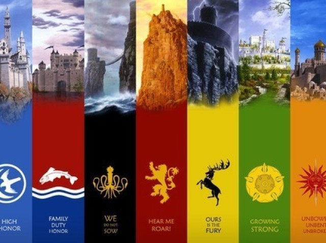 A qual das grandes casas de Game of Thrones você pertence?