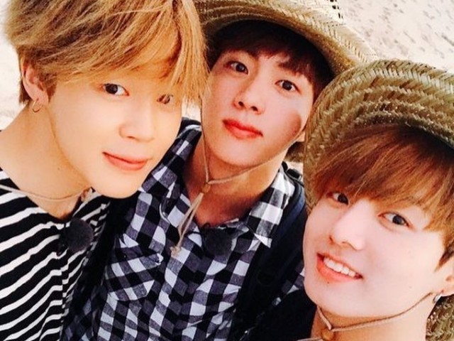 Jimin, Jin, Jungkook