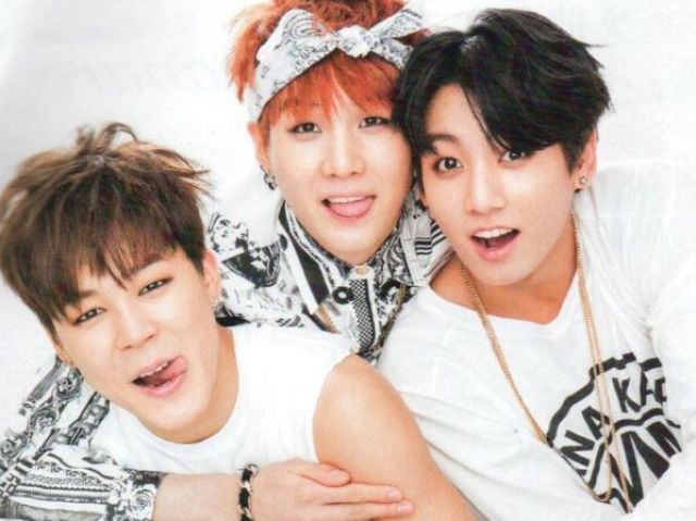 Jungkook, Suga e Jimin