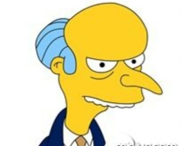 Você é o sr. burns