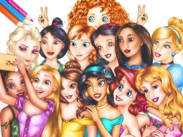 Qual princesa da Disney você seria?