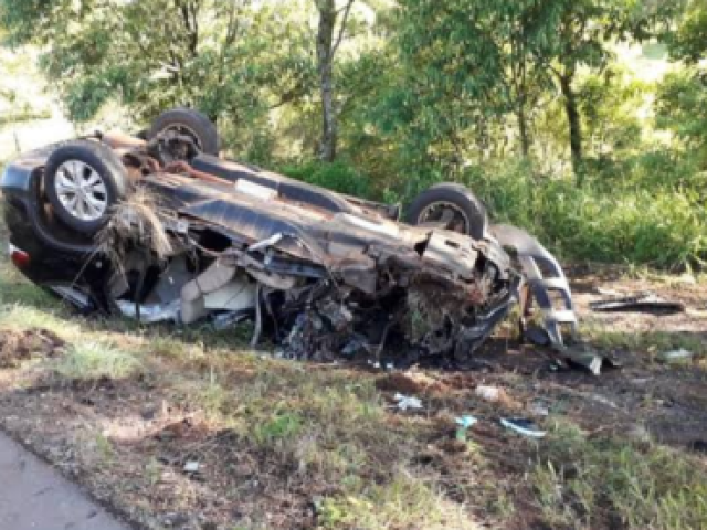 Morreram em um acidente de carro