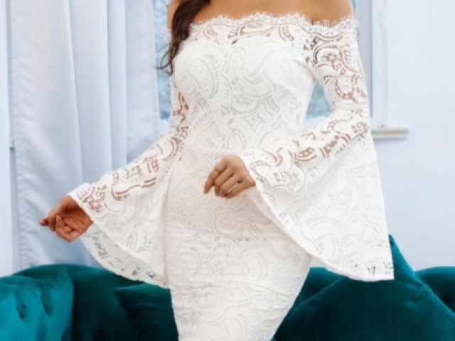 Branco com renda