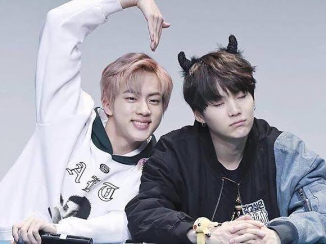 Seokjin e Min Yoongi