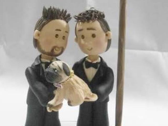 Será um casamento entre homens.