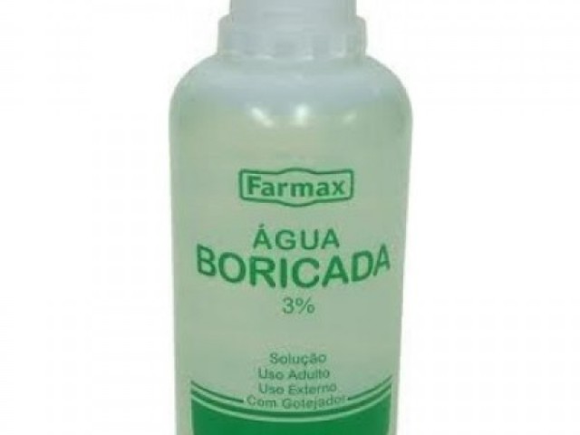 AGUA BORICADA